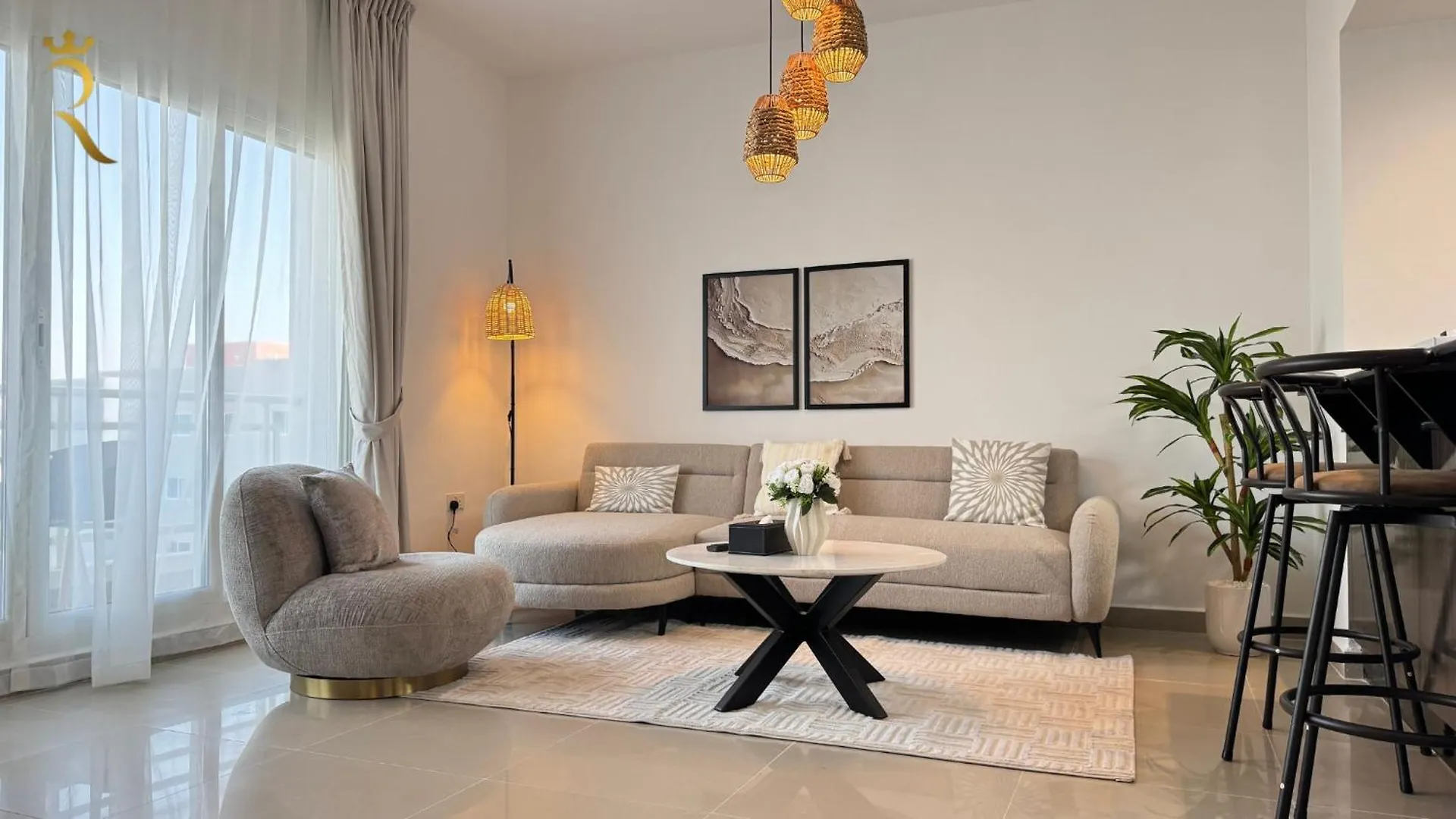 Lägenhet Al Reef Cozy 1Br With Pool And Serene Vibes Abu Dhabi