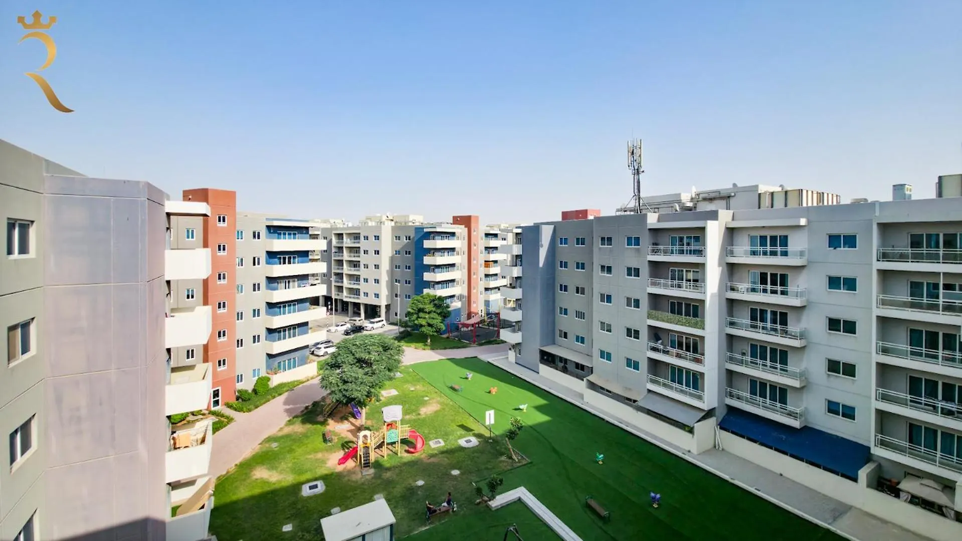 Al Reef Cozy 1Br With Pool And Serene Vibes Abu Dhabi Lägenhet